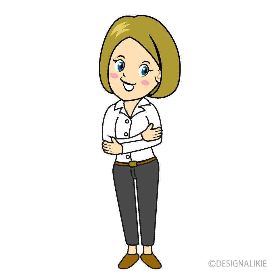 businesswoman clipart standing