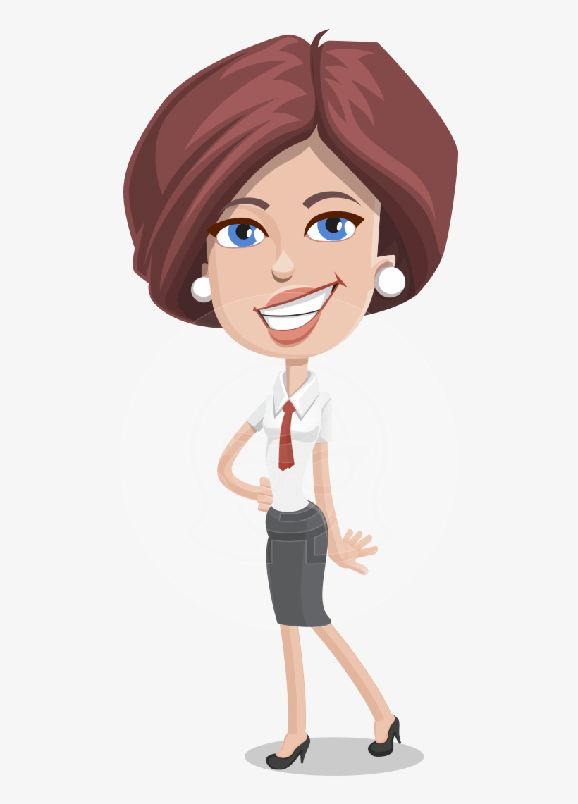 businesswoman clipart woman character
