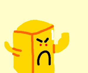 Butter clipart angry. Yellow diamond steven universe