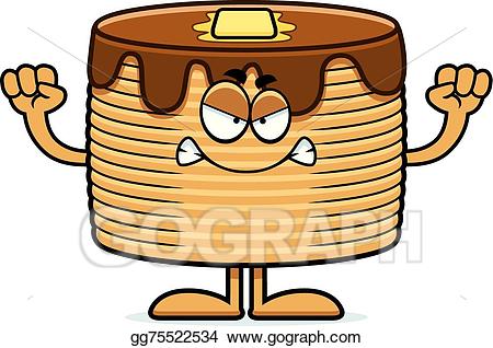pancake clipart cartoon