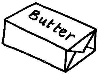butter clipart butter stick