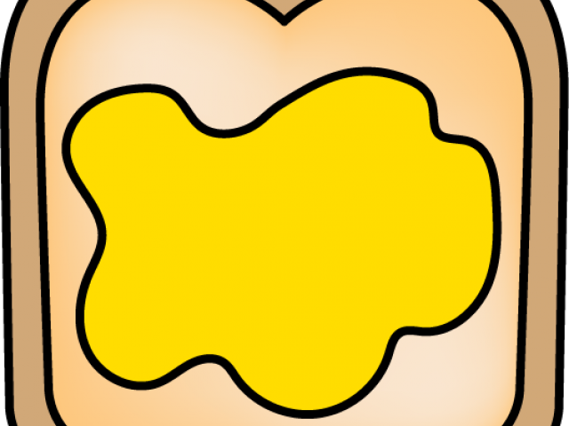 Outline free on dumielauxepices. Butter clipart buttered toast
