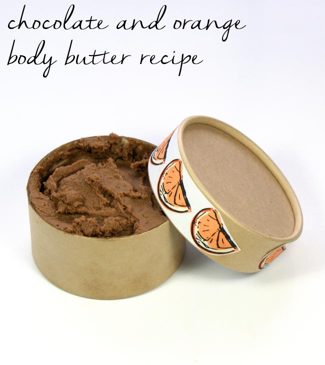 Butter clipart cocoa butter. Homemade chocolate orange body