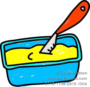 butter clipart draw
