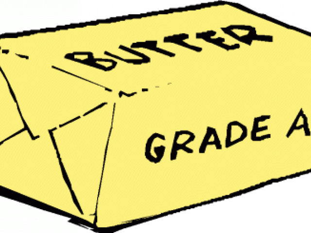 butter clipart grade a