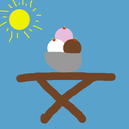 butter clipart melted ice cream