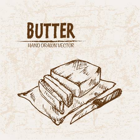 butter clipart sketch