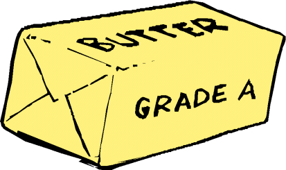 butter clipart smooth
