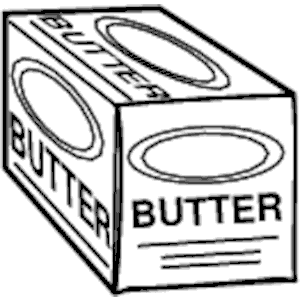 butter clipart svg