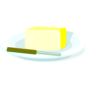 butter clipart svg
