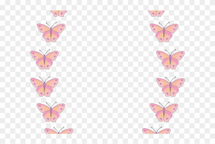butterflies clipart border