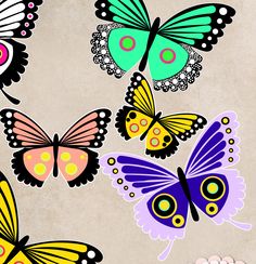 butterflies clipart clear background
