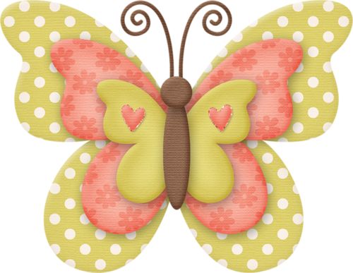 Butterfly clipart polka dot.  best mariposas images