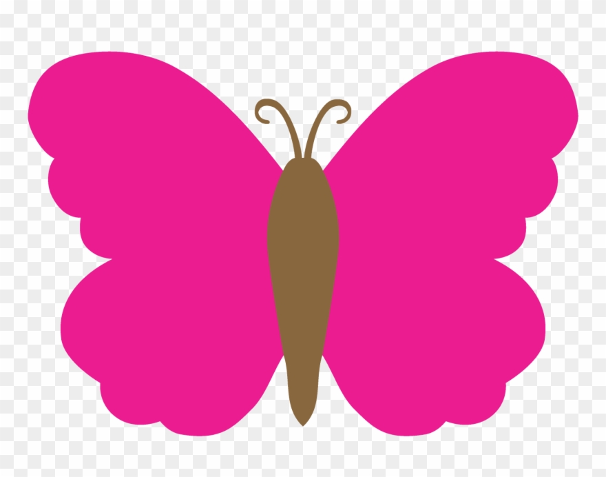 Another look at the. Clipart butterfly pink