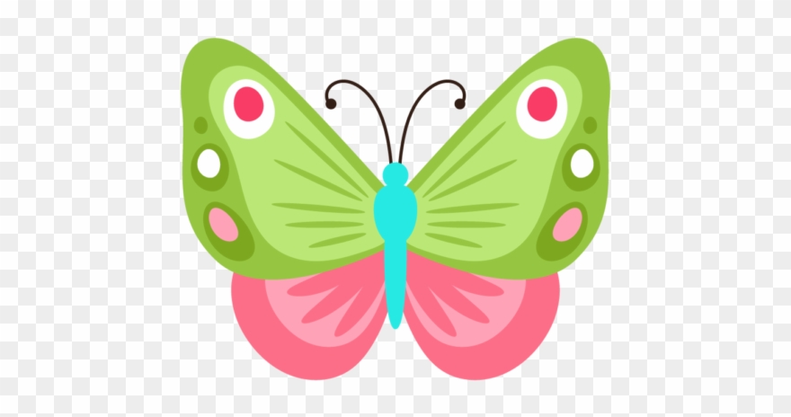 clipart spring butterfly