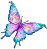 Animated gifs psychedelic. Butterfly clipart animation