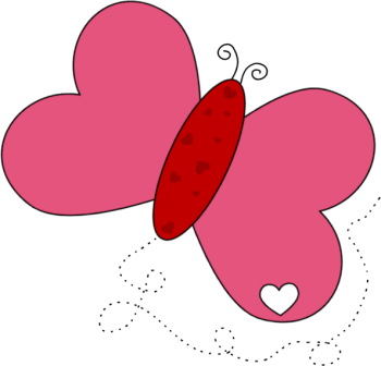 Clip art arts for. Butterfly clipart heart