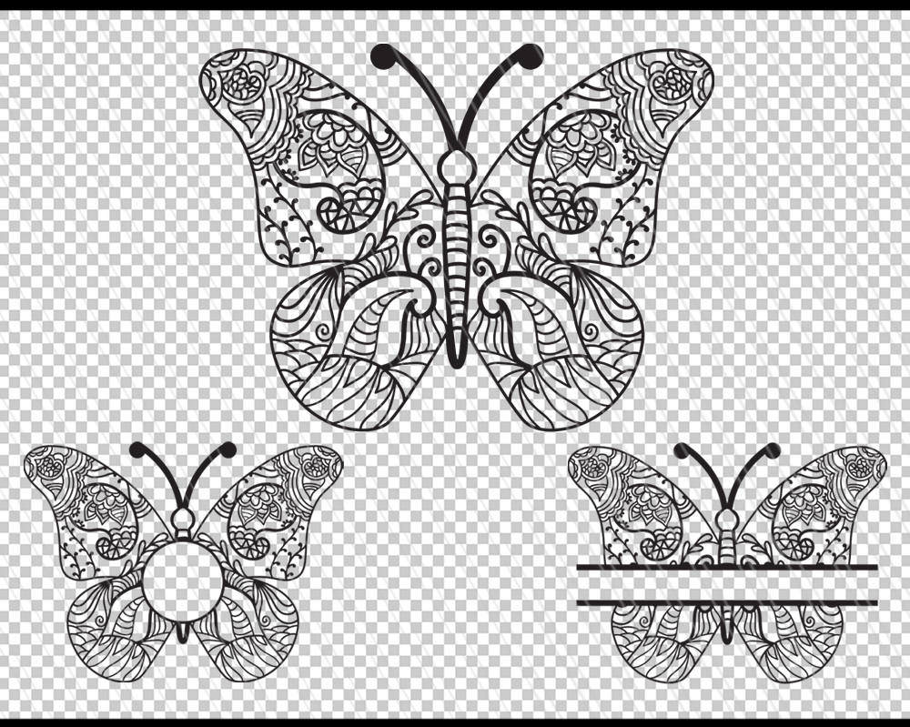 Free Free 146 Simple Mandala Butterfly Svg SVG PNG EPS DXF File