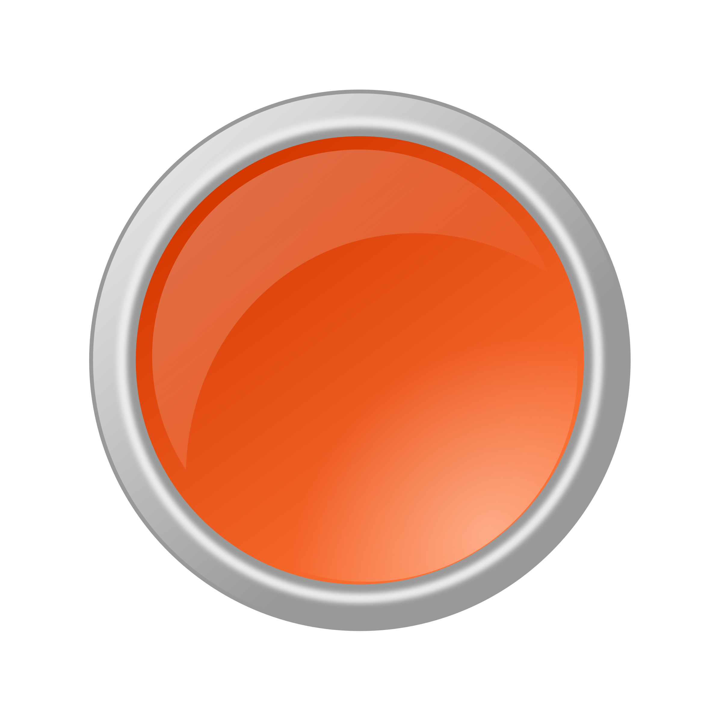 button clipart orange button