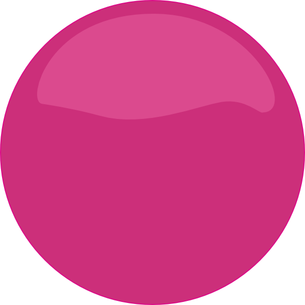 oval clipart pink