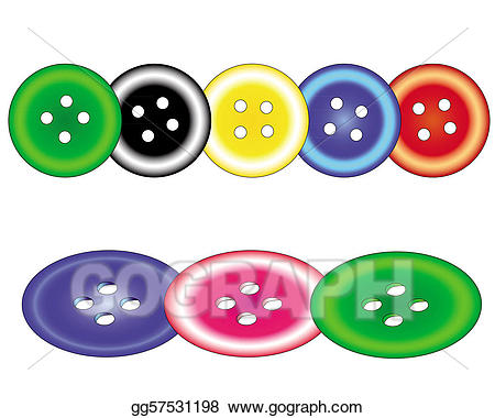 buttons clipart colorful button