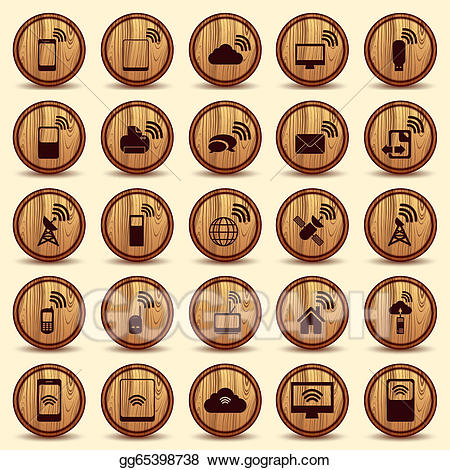 buttons clipart icon
