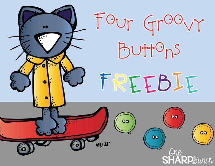 buttons clipart pete the cat