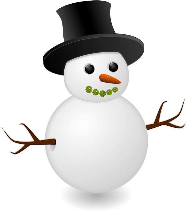 mouth clipart snowman