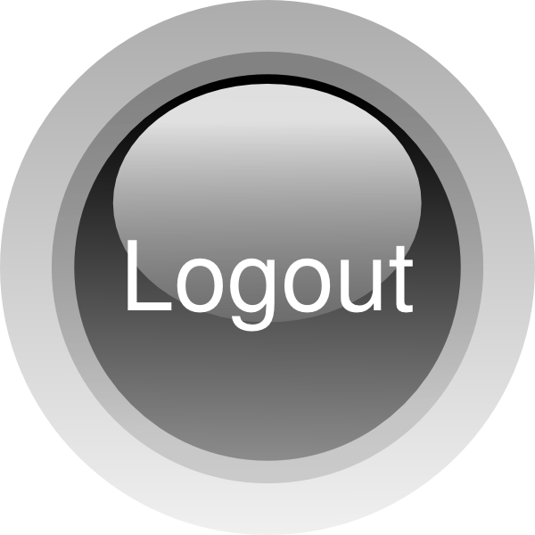 Logout button clip art. Buttons clipart website