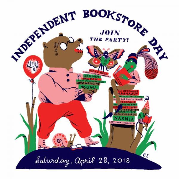 Buy clipart bookseller. Independent bookstore day orders