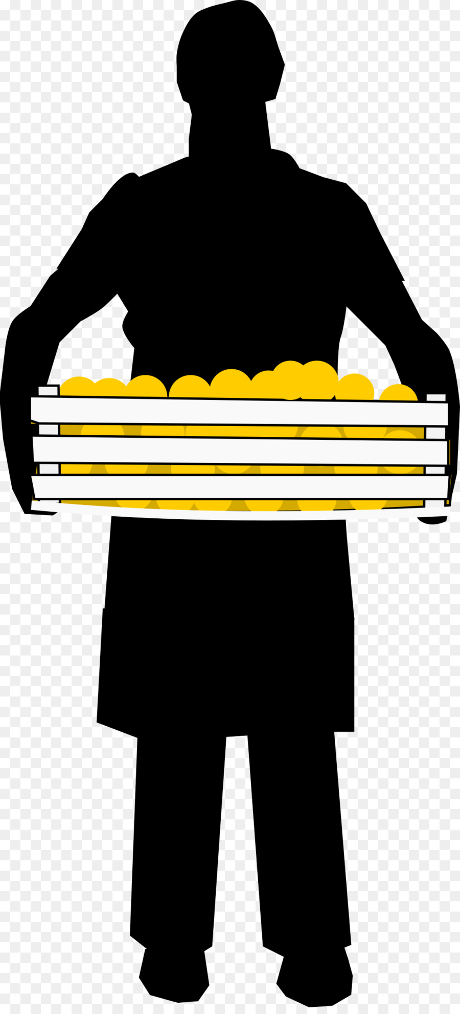 Buy clipart grocery store worker. Silhouette clip art png