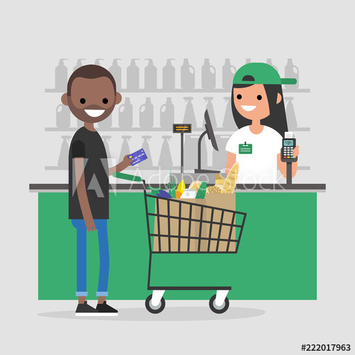 cashier clipart cash payment