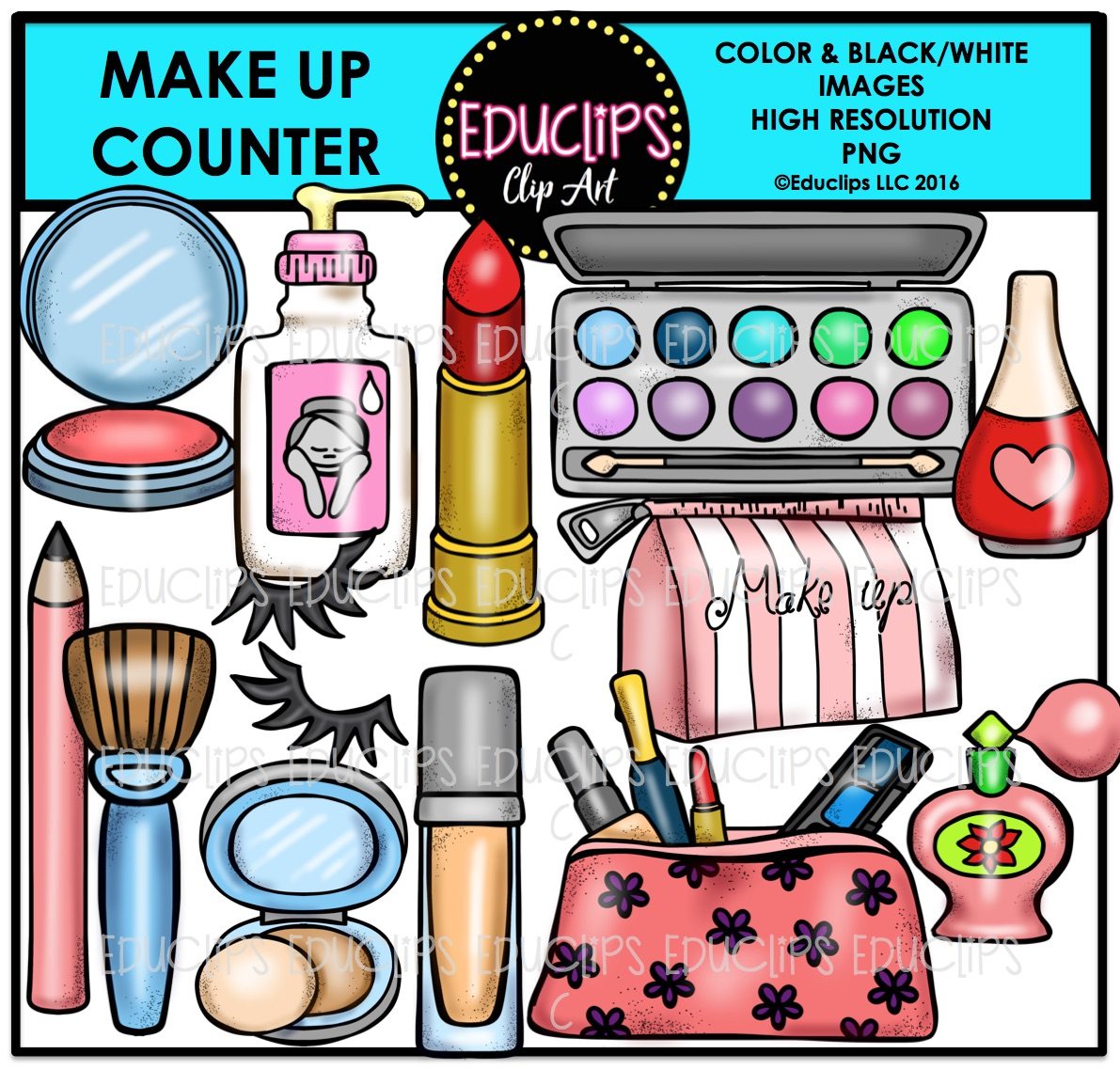 Make up clip art. Buy clipart store counter