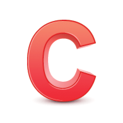c clipart red