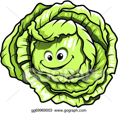 cabbage clipart cartoon