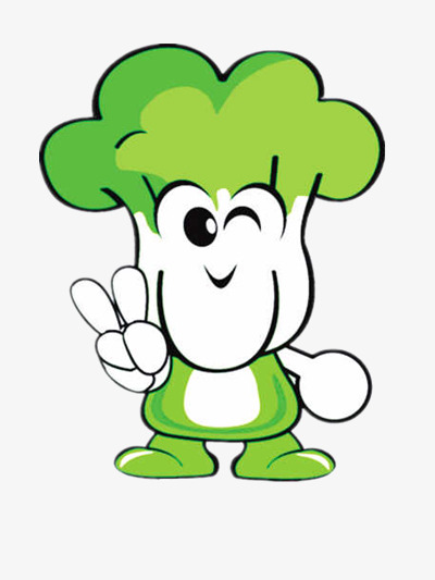 Cabbage clipart happy. Green vegetables cartoon png