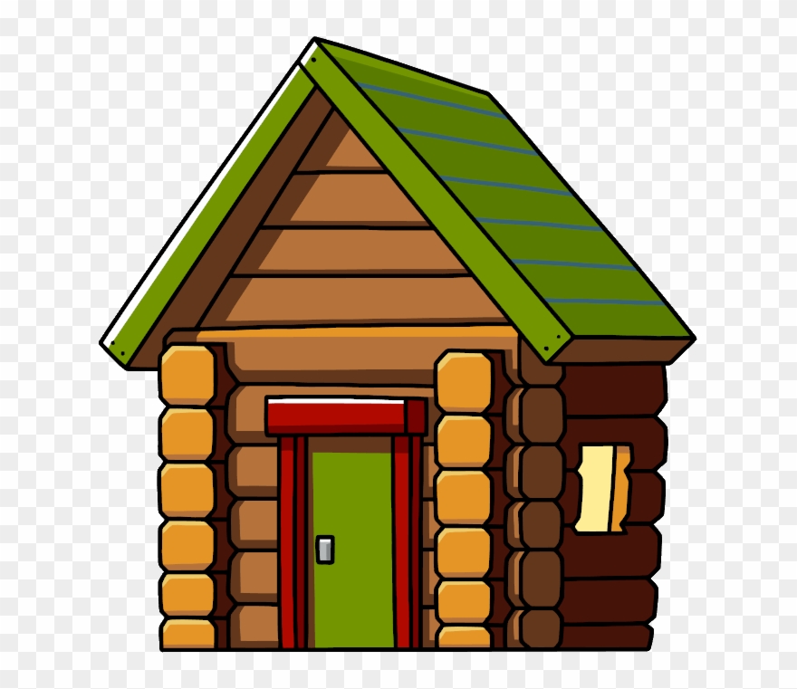 houses clipart wood