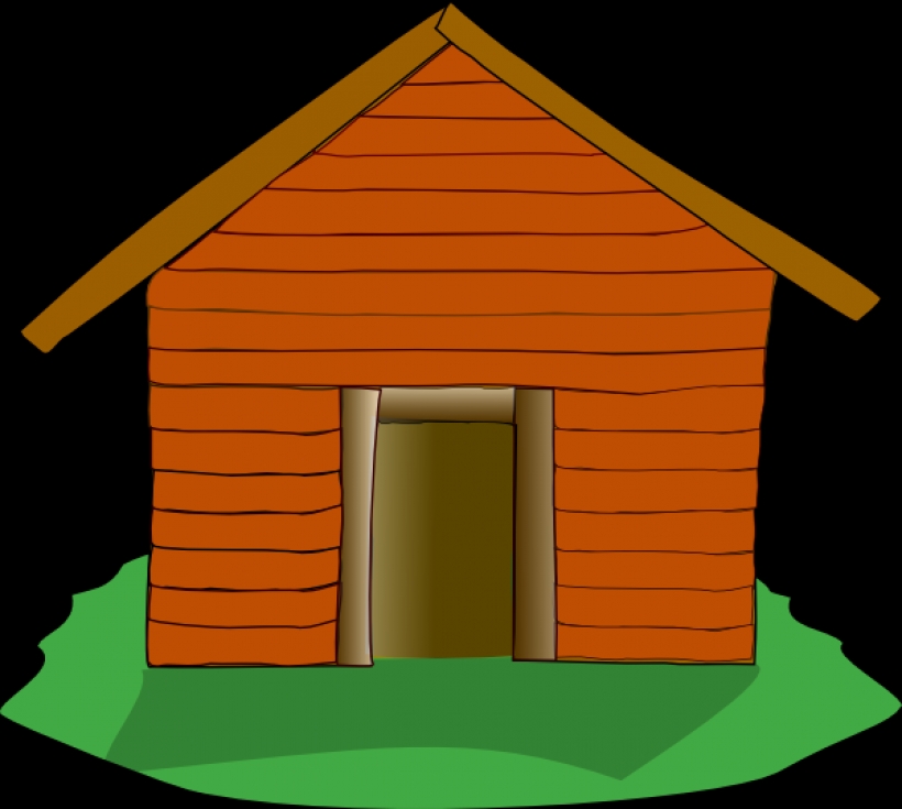 cabin clipart camping