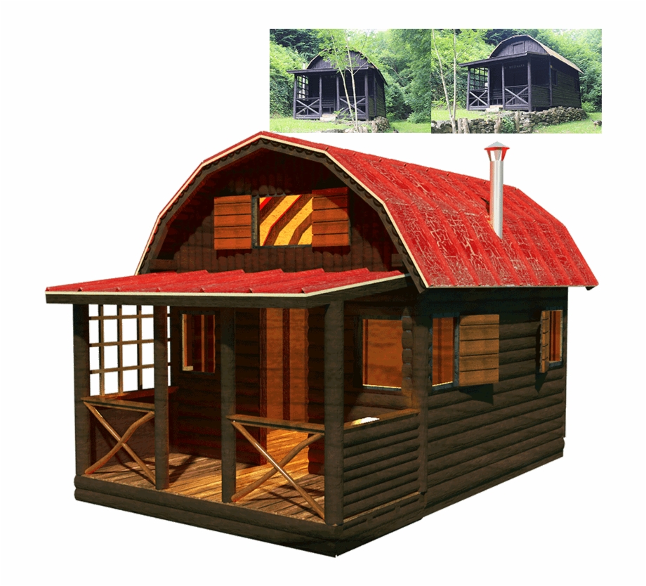 cabin clipart country cabin