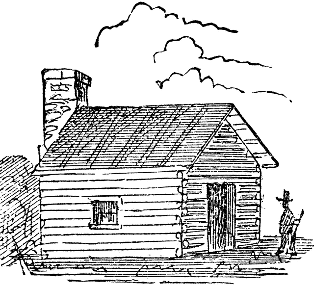 cabin clipart hut