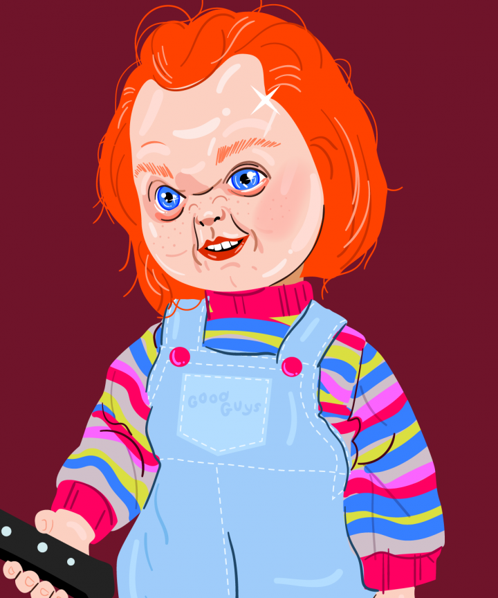 Cabin clipart scary. Doll movies creepy haunted
