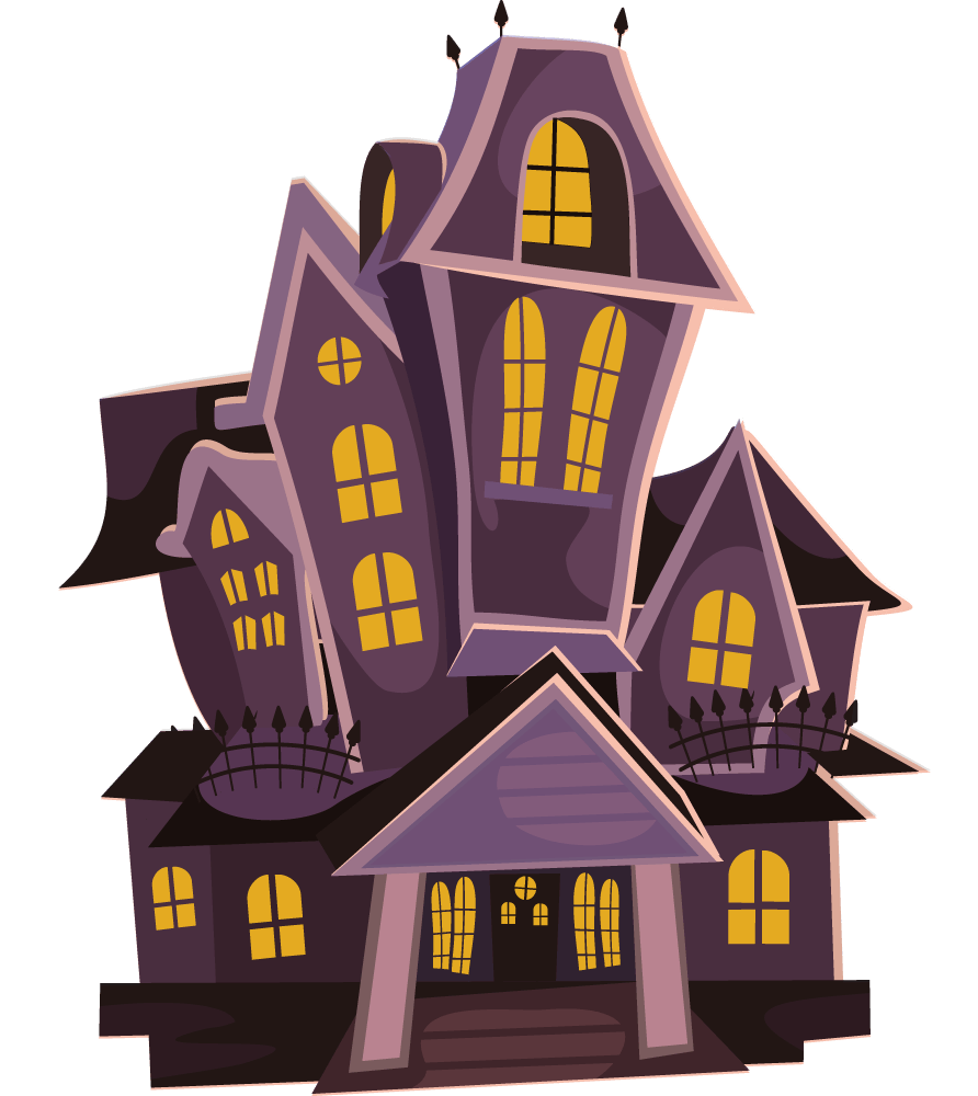 Horror house cliparts zone. Cabin clipart scary