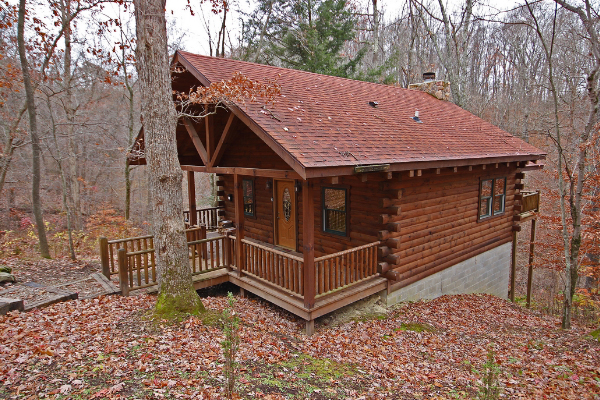 cabin clipart scenery