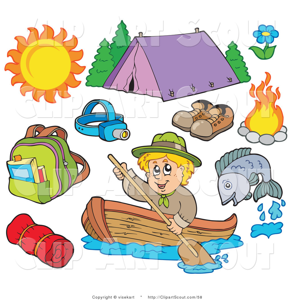 clipart summer collage