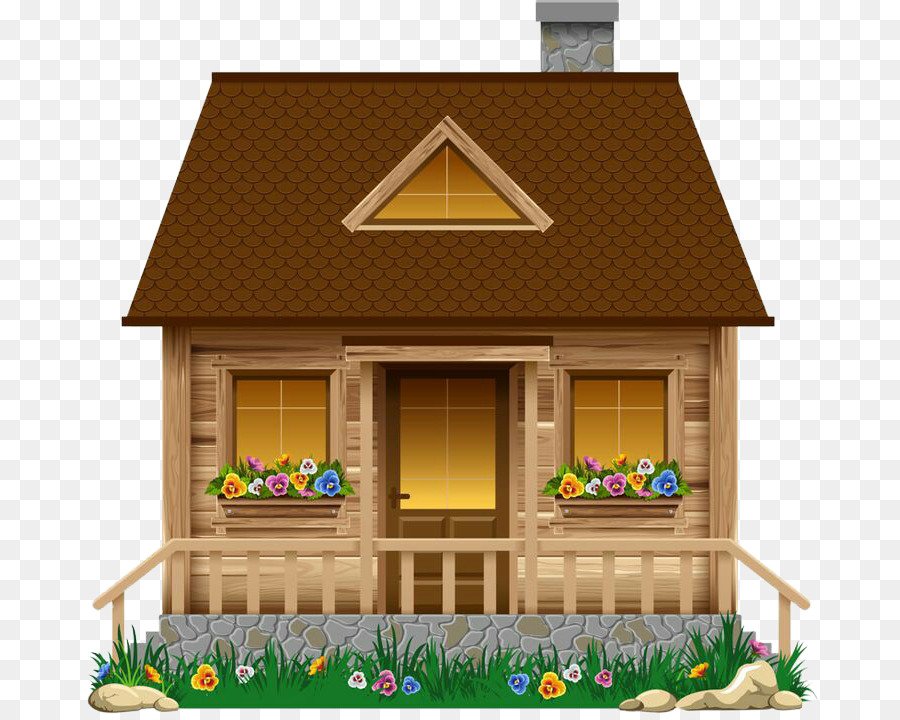 cottage clipart hause