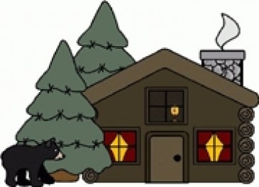 cabin clipart vacation house