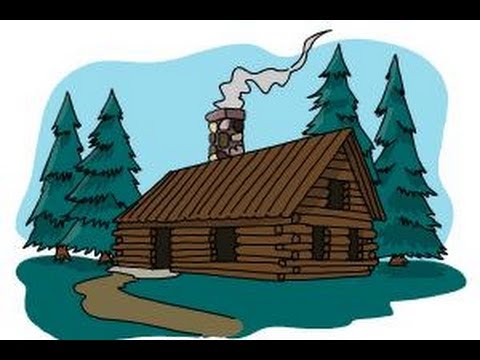 cabin clipart wooden cabin