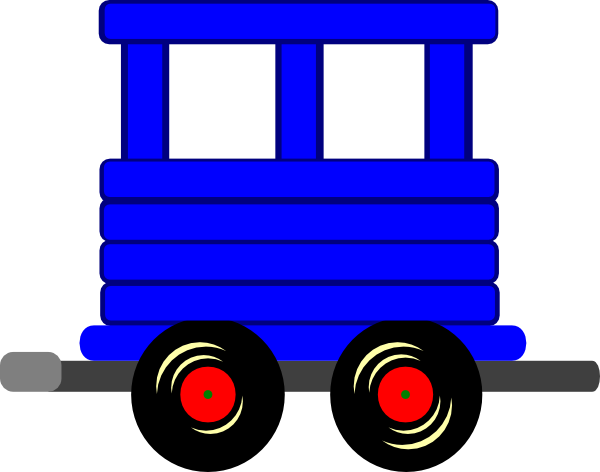 caboose clipart box