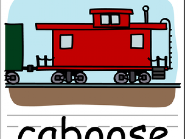 caboose clipart cartoon