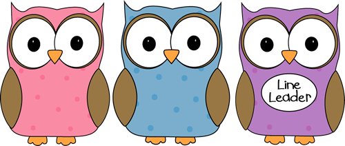 Clipart owl leader. Classroom line clip art